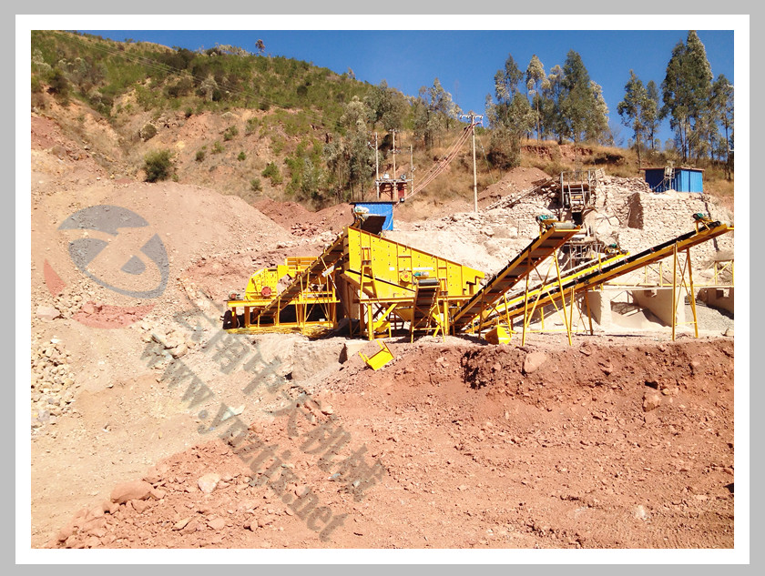 云南楚雄砂巖二合一生產(chǎn)現(xiàn)場(chǎng)