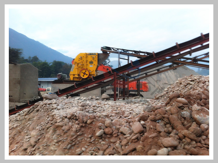 四川攀枝花日產(chǎn)800噸鵝卵石生產(chǎn)線